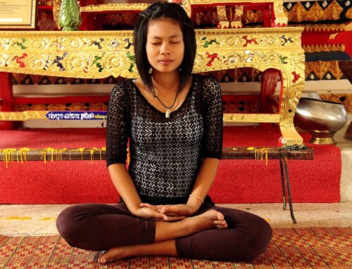 Finding peace … going deeper … meditating