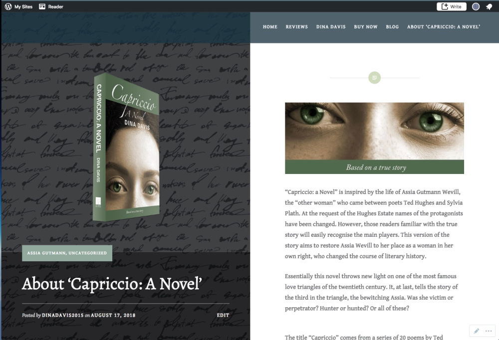capriccio a novel