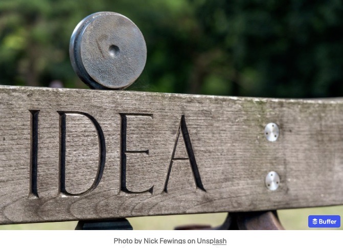 Starting off with an idea