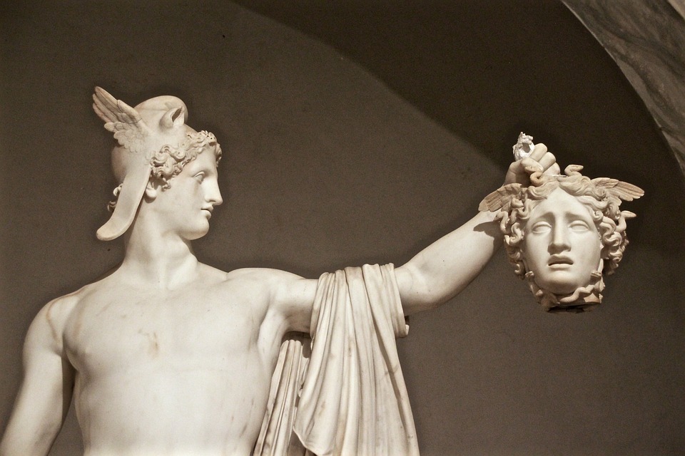 Perseus with the head of Medusa