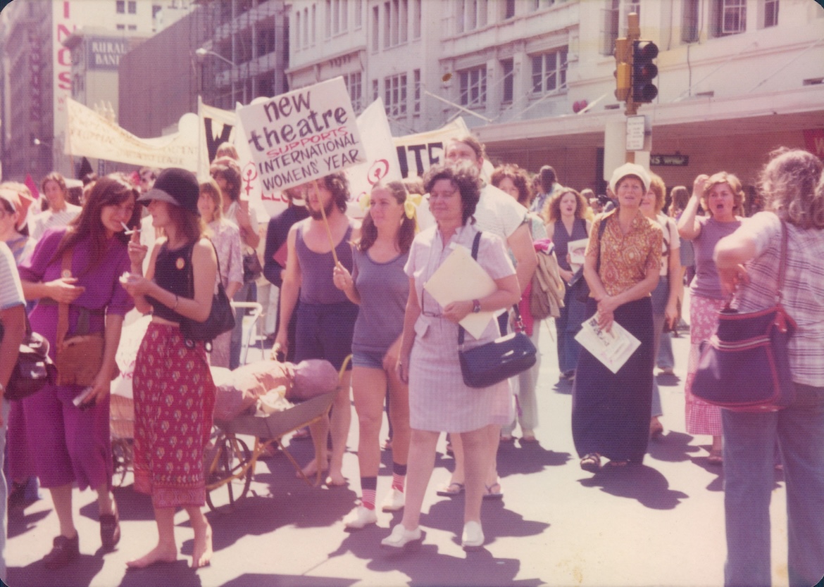 A Women's Day March in Sydney